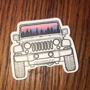 New Jeep Sticker